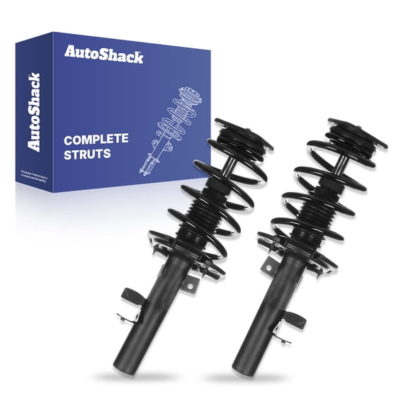 AutoShack Front Complete Strut & Coil Spring | Replacement for 2014-2022 Ford Transit Connect | 2-PC