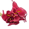 thumbnail image 7 of Sunxin Rose Red Calla Lily Artificial Decorative Artificial Flower, Single Color 10Pc10Pc Artificial Flower Latex Real Bridal Wedding Bouquet Home Decoration, 7 of 7