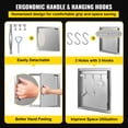 thumbnail image 4 of VEVOR BBQ Access Door 18W x 20H inch, Vertical Single BBQ Door Stainless Steel, Outdoor Kitchen Doors for BBQ Island, Grill Station, Outside Cabinet, 4 of 9