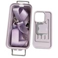 thumbnail image 1 of Bolso bandolera pequeño para teléfono móvil, monedero pequeño con correa, funda tipo caja para iPhone 15 con hebilla de seguridad para viajes y compras., 1 of 4