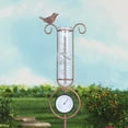 thumbnail image 7 of MUMTOP Rain Gauge Outdoor - 36 Inch Metal Bird Garden Stake with Thermometer for Lawn, Yard and Garden, 7 of 7