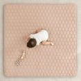 thumbnail image 3 of Comfy Cubs Premium Play Mat, Square 56"x56" - Kids & Toddler Mat, Non-Slip Bottom - Blush, 3 of 7