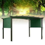 17*6.5 Feet Anti UV Protective Patio Pergola Canopy Replacement Cover Outdoor Garden Yard Sun Shelter Beach Tent