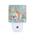 thumbnail image 1 of Balery Kawaii Sushi Characters Delight Luz Nocturna LED con Sensor Automático, Enchufe con Sensor Crepuscular, Luz Suave de 0.5W para Dormitorio, Pasillo, Baño-US, 1 of 7