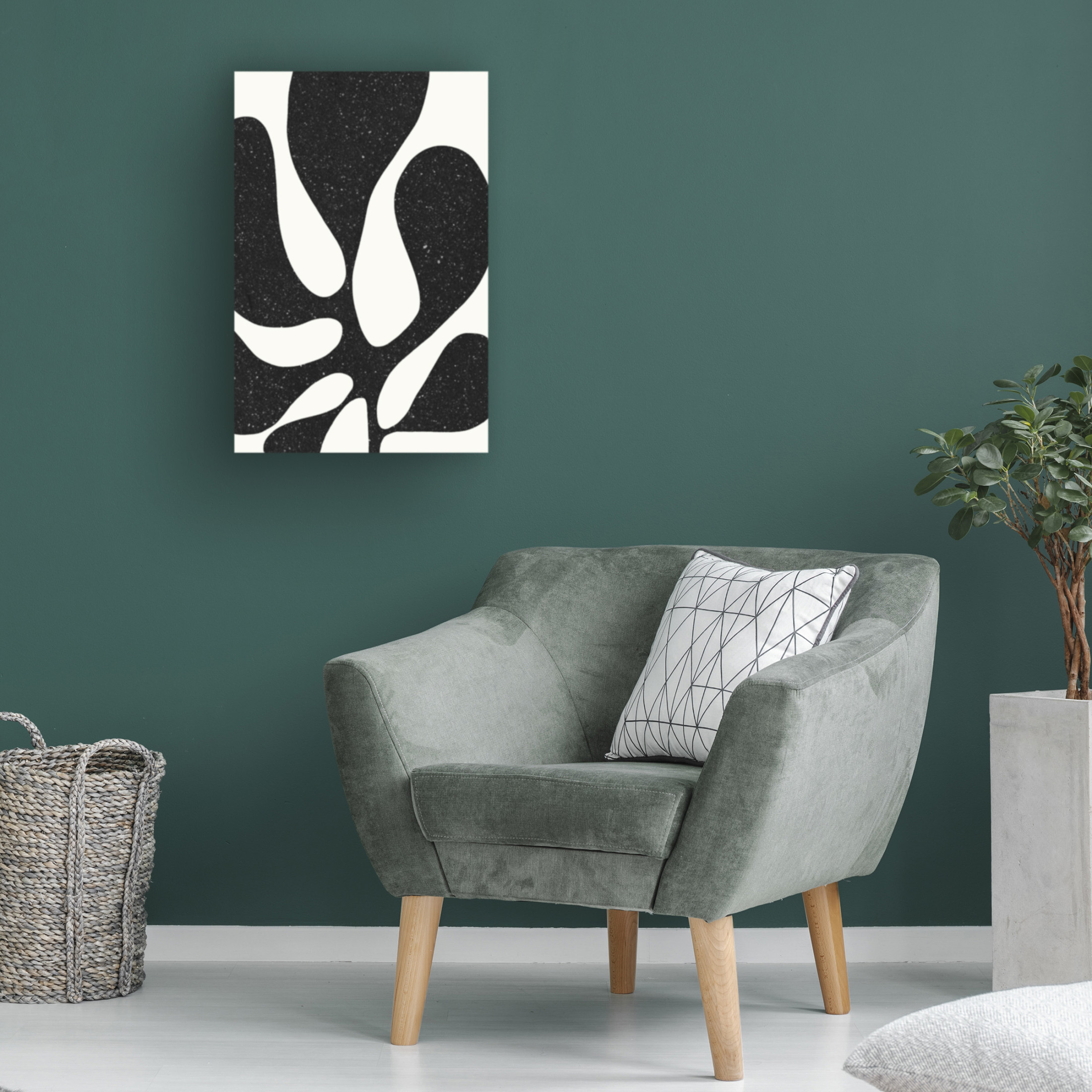 Trademark Fine Art uplusmestudio Crazy Plant No 2 Canvas Wall Art