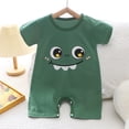 thumbnail image 2 of CAICJ98 Baby Rompers Boy Newborn Unisex-Baby Sleeveless and Short-Sleeve Romper Baby Boy Romper (AG,0-3 Months), 2 of 4