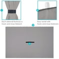 thumbnail image 2 of Solomon Arlmont & Co. 4-Piece Gazebo Sidewall Polyester Curtains Set - Gray, 2 of 6