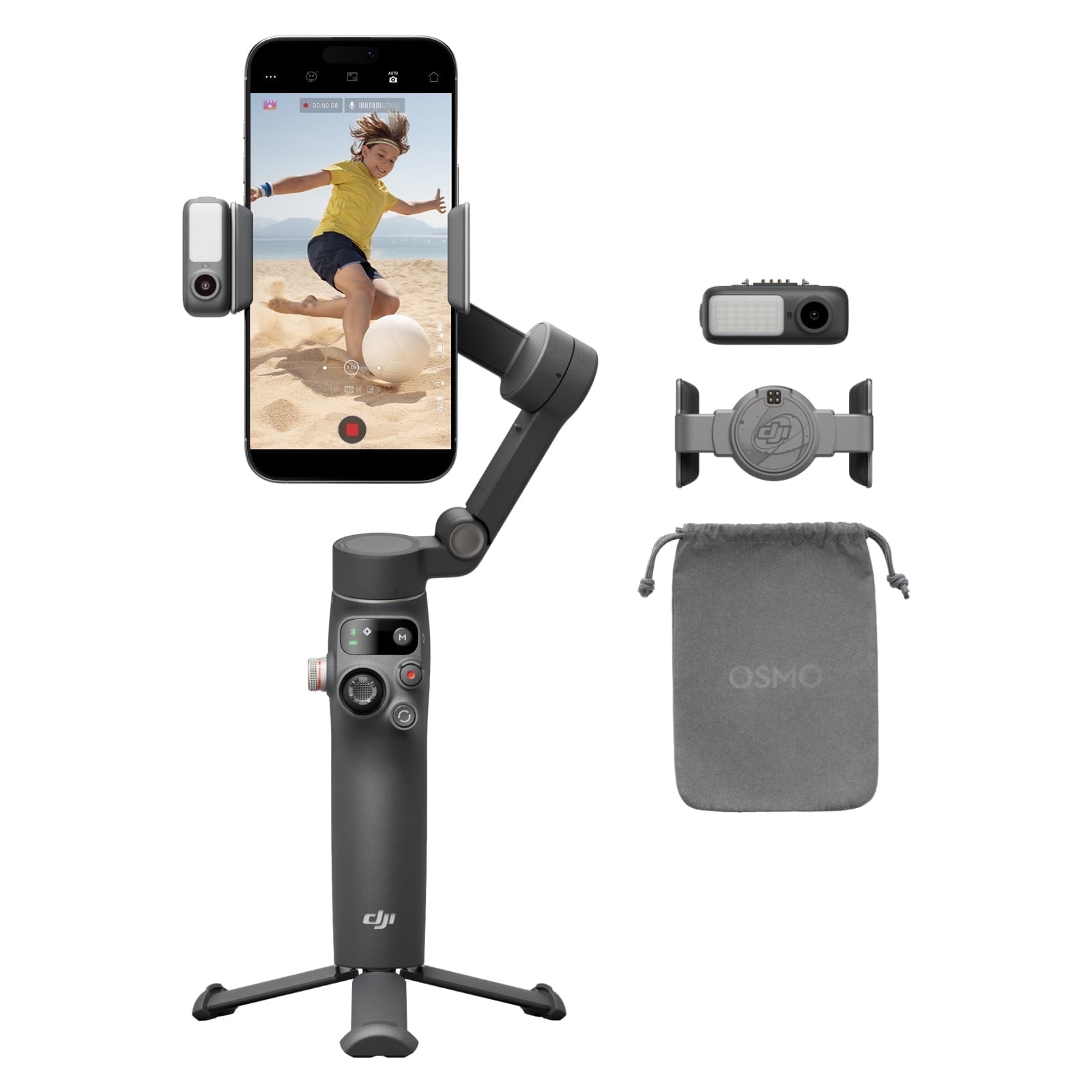 DJI Care Refresh保証付DJI Osmo Mobile 6ジンバル DJI Osmo Mobile 6 Smartphone Gimbal Stabilizer, Camera Video