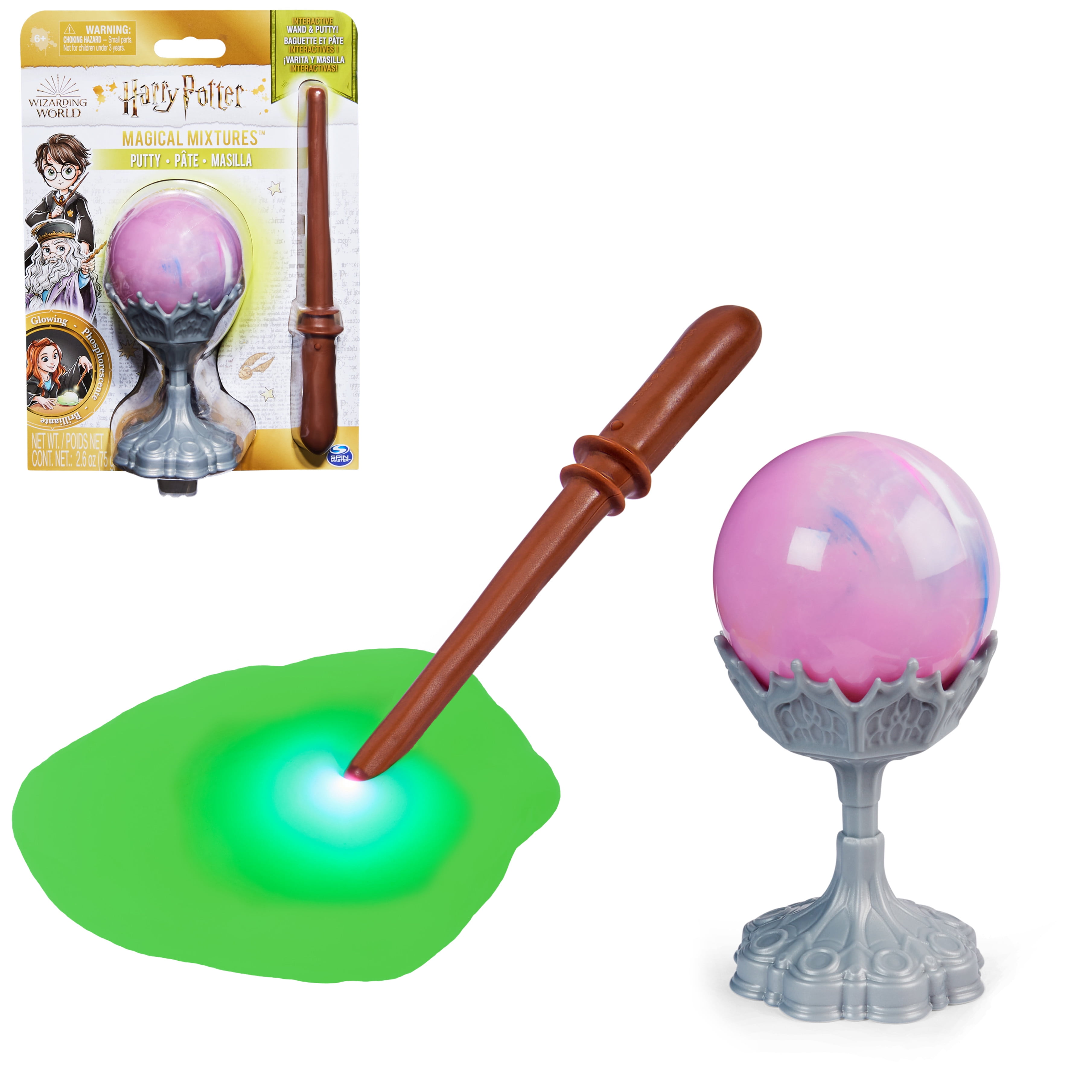 Wizarding World, Magical Mixtures Glow in the Dark Putty and Wand