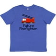 thumbnail image 3 of Inktastic Ladder Truck Future Firefighter Youth T-Shirt, 3 of 5