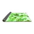 thumbnail image 2 of Ahgly Company Indoor Square Abstract Green Modern Area Rugs, 4' Square, 2 of 4
