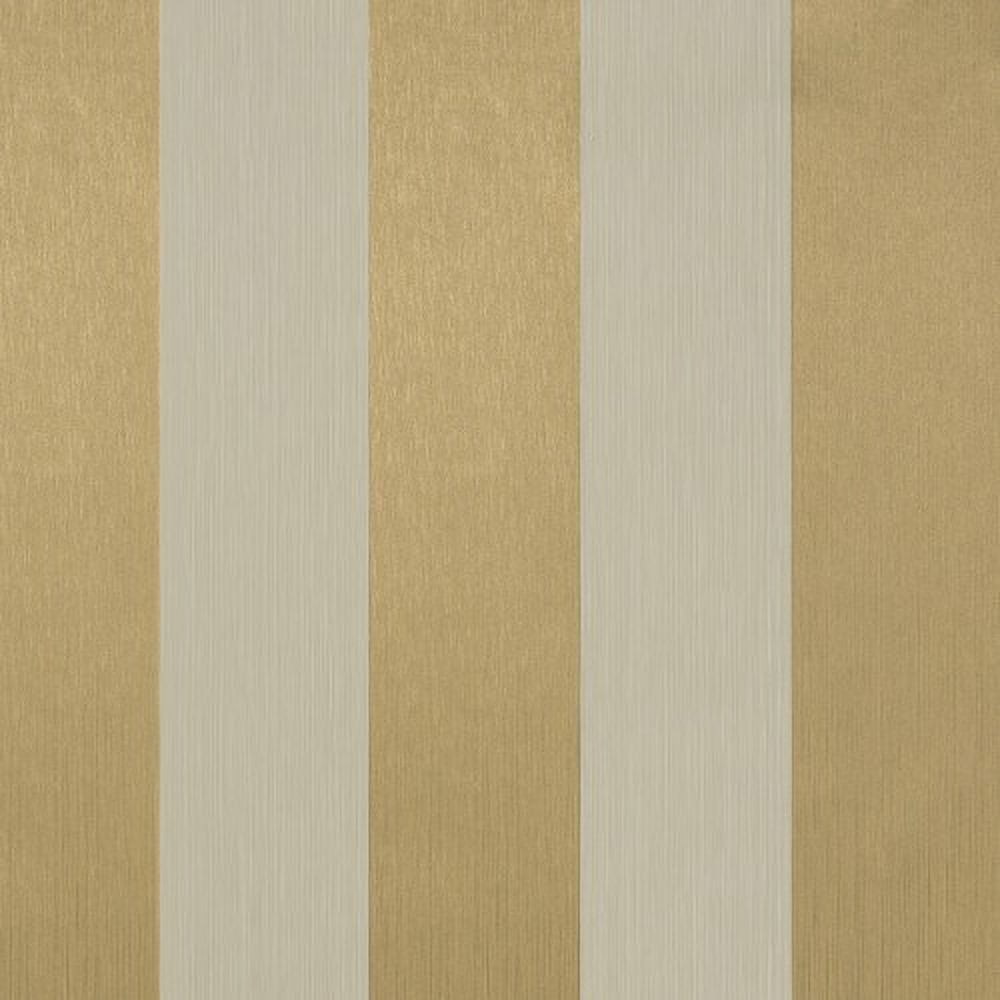 Wide Two-Color Stripe Wallpaper