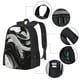 thumbnail image 2 of Disketp Fluid Black White Paint Swirls Mochila Minimalista de Gran Capacidad, Mochila de Viaje para Escuela, Trabajo o Uso Diario, 2 of 6