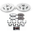 thumbnail image 3 of PowerStop Rear Z26 Street Warrior Carbon-Fiber Ceramic Brake Pad and Drilled and Slotted Rotor Kit Fits: BUICK CADILLAC CHEVROLET SAAB Select Models K5547-26, 3 of 9