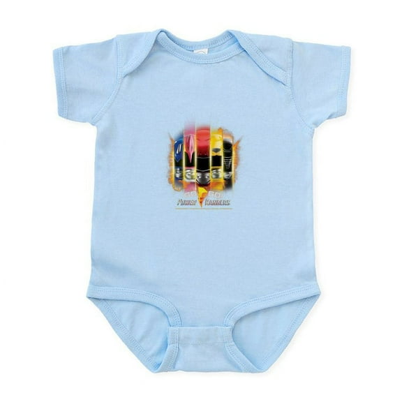 CafePress - Go Go Power Rangers! - Baby Light Bodysuit, Size Newborn - 24 Months