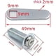 thumbnail image 2 of 2pack Extra-Long RV Cam Lock with 8025 Key Code 2 Inch Weather Resistant Cam Lock for RV Thick Drawer and Compartment Door Replacing CH751 Lock_Lu, 2 of 5