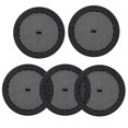 thumbnail image 1 of HAMPPLIES 5Pack Plastic Garden Sieves Soil Filter Tool for Professionals Black, 1 of 6