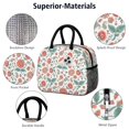 thumbnail image 4 of Womens Pioneer Flower Floral Print Pattern Lunch Box for Work,Insulated Lunch Bag for Women,Loncheras Para Mujer,Leakproof Adult Lunch Bag for Work,Beach,Travel,Picnic,Camping, 4 of 6