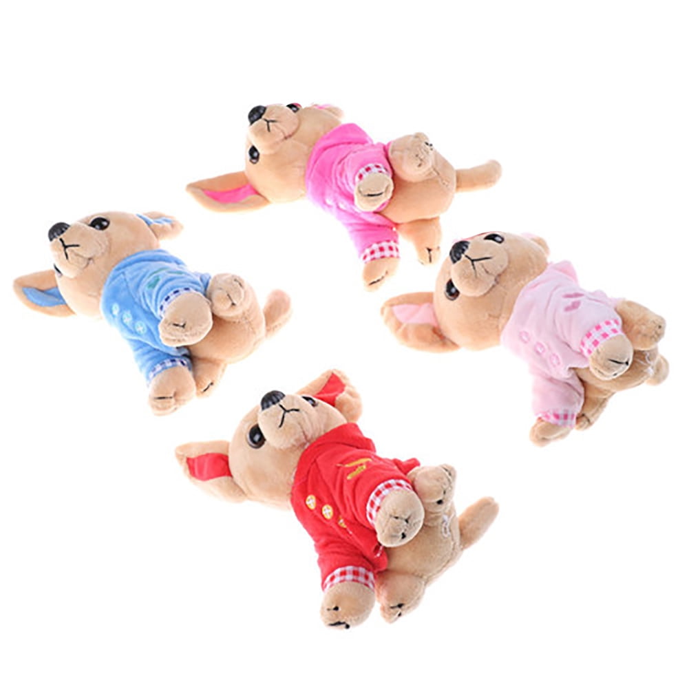 17cm Chihuahua Puppy Kids Baby Toys Kawaii Simulation Animal Doll Birthday  Gift for Girls Children Cute Stuffed Dog Plush Toy