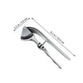 thumbnail image 2 of unbranded 1Ud Exprimidor Manual De Ajo Y Jengibre De Acero Inoxidable Para Cocina Plateado, 2 of 8