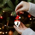 thumbnail image 1 of LSLJS Christmas Ornaments Christmas Acrylic Hanging Decorations - Set of 26 Alphabet Letters with Santa Claus Design for Holiday Ornaments and DIY Crafts Christmas Hanging Decorations, 1 of 6