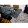 thumbnail image 2 of Dining Table PARMA 62(94)x35x29 Black Glass, 2 of 5