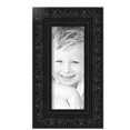 thumbnail image 2 of ArtToFrames 5" x 12" Majestic Black Picture Frame, 5x12 inch Black Wood Poster Frame (WOM-5120),  Pack, 2 of 7