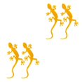 thumbnail image 3 of Speravity Paquete de 2 pegatinas para coche, resistente al agua, marca de advertencia Exterior, tira de bicicleta, calcomanía para motocicleta, cinta Amarillo 2piezas Speravity CBP504422, 3 of 6