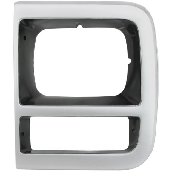 Replacement 7029 Headlight Door Compatible For 1992-1996 Chevrolet P30 1992-1995 GMC G1500 Left Driver Primed