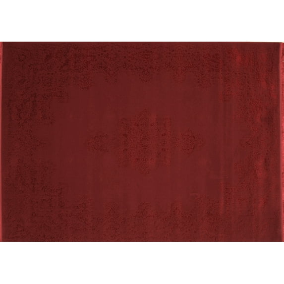 Ahgly Company Indoor Rectangle Abstract Brown Contemporary Area Rugs, 8' x 12'