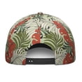 thumbnail image 4 of Colorful Exotic Baseball Cap, Comfortable Fit Washed Dad Hat with Tropical Leaf and Palm Inspired Design, Lightweight Performance Hat for Summer Running and Daily Use, 4 of 8