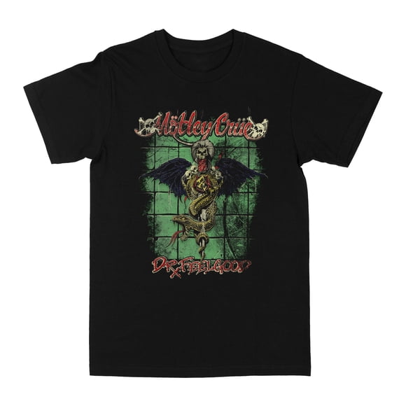 Motley Crue Dr. Feelgood Black X-Large T-Shirt