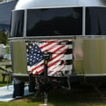 thumbnail image 3 of Jeiento USA Flag Trailer Propane Tank Cover Soft Camper Propane Tank Protector Fit for Dual 30lb Tanks Zipper Gas Cylinder Cover Independence Day Decoration, Easy Install, 3 of 7