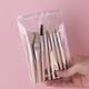 thumbnail image 4 of Fiudx Mini Pinceles, Juego de 8 Pinceles de Pelotón Sintético Suave, Elegante Bolsa de Viaje Incluida, Mangos Abs Resistentes, Maquillaje Artístico, Ideal para Usar En Casa, Oficina o Viajes, Regalo, 4 of 7