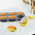 thumbnail image 3 of HLONK Gold Foil Muffin Cupcake Liners/Baking Cups  Size  100-Count, 3 of 6