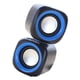 thumbnail image 2 of Ezeey 2Pcs A1 Mini Altavoz de escritorio Multimedia Audio portátil Subwoofer USB Altavoz compacto estéreo Jack de 3,5 mm Eigraketly DZ5199-06B, 2 of 2
