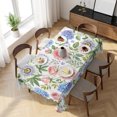 thumbnail image 3 of Hydrangea Flowers Table Cloth Waterproof Tablecloths, Spring Floral Botanical Blossom Tablecloth Dining Table Cover for Kitchen Party Tabletop Outdoor, Rectangle Tablecloth 54x108 Inch, 3 of 9