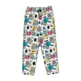 thumbnail image 4 of Naloa Turtle Print Women’s Ultra-Soft Comfy Pajama Lounge Pants with Pockets & Drawstring, 4 of 8