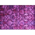 thumbnail image 1 of Ahgly Company Indoor Rectangle Abstract Pink Contemporary Area Rugs, 2' x 4', 1 of 4
