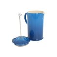 thumbnail image 3 of Prensa francesa Le Creuset de gres, 1 litro, color azul marsellés, 3 of 4