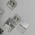 thumbnail image 4 of E24689-28PC-ET2 Lighting-Ice Cube - 27W 9 LED Pendant-8.75 Inches Tall and 33.5 Inches Wide-Polished Chrome Finish, 4 of 5
