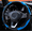Blue, variant on LNKOO Microfiber Leather Steering Wheel Cover Breathable Auto Car Steering Wheel Cover for Men Women Universal Car Truck SUV 15 Inches