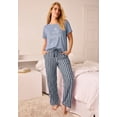 thumbnail image 6 of Dreams & Co. Plus Size Soft Pj Tunic Tee, 6 of 6