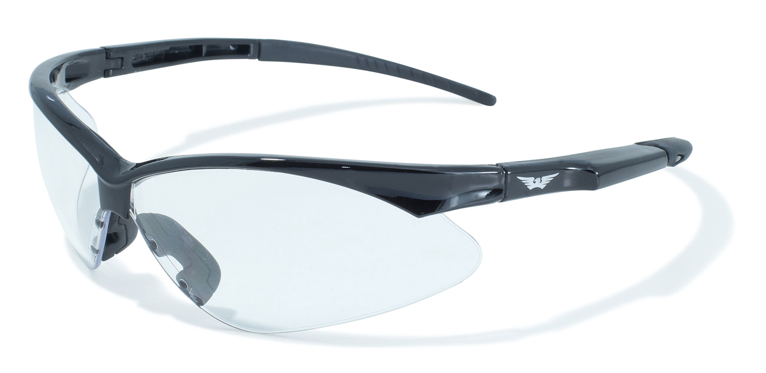 Hercules 2.5 Bifocal Safety Glasses – 2 Pair: Clear & Smoke, Anti-Fog Foam Padded