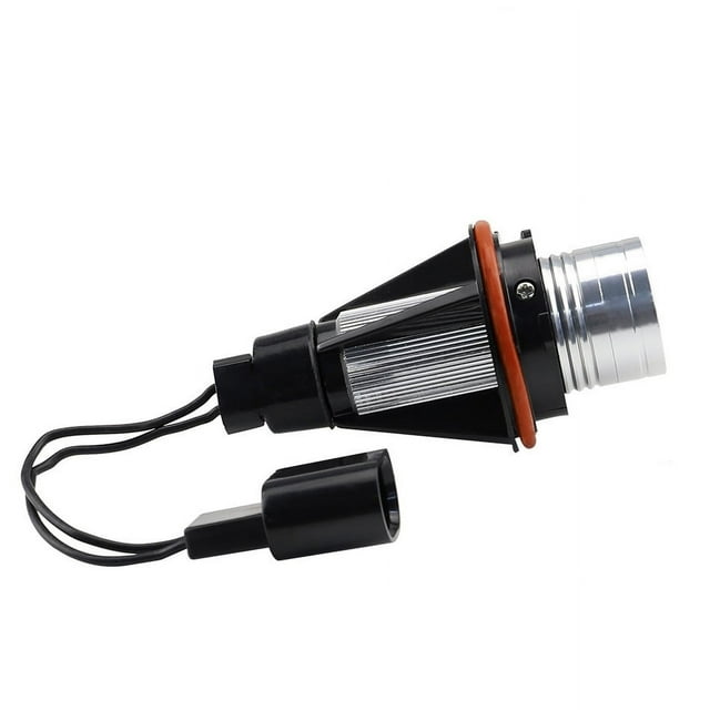 Un par de bombillas LED de posición de ojo de ángel E39 de 5 W sin errores, utilizadas para algunas series 5, 6 y 7 X3 X5, aptas para E39 E53 E60 E63.