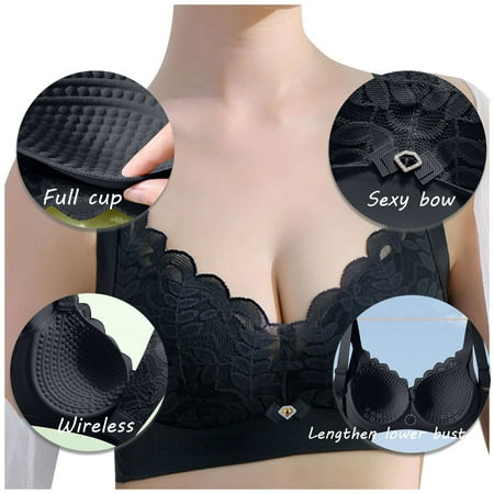 

Women s Everyday Comfortflex Bra Bra Full-Coverage Lace Bralette Bras Support Bra