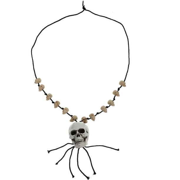 Cadera de clavícula Cabeza de resina Collar Collar de collar de Halloween Collar