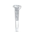 thumbnail image 3 of Certified Pear Lab Diamond Filigree Engagement Ring for Women - 0.6 Carat - EF-VS Grade, 925 Sterling Silver, US 4.00, 3 of 8