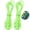 Fluorescent green, variant on Vjnyvs 2Pair Elastic No Tie Shoe Laces Sneaker ShoeLaces Stretching Lock Lazy Laces Quick Rubber Round Shoelace Shoestrings