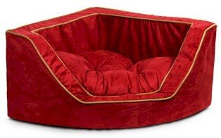 corner dog bed